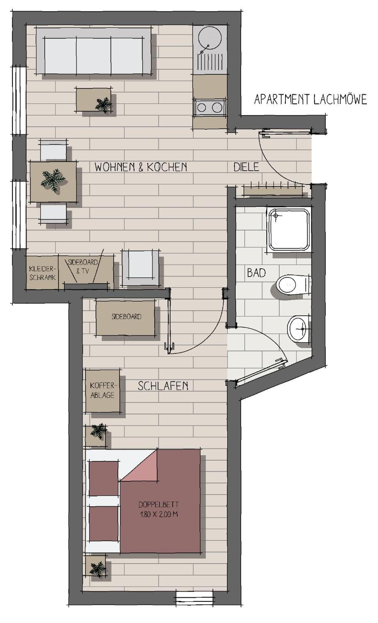 Apartmenthaus Moewenschrei Insel Poel Bagian luar foto