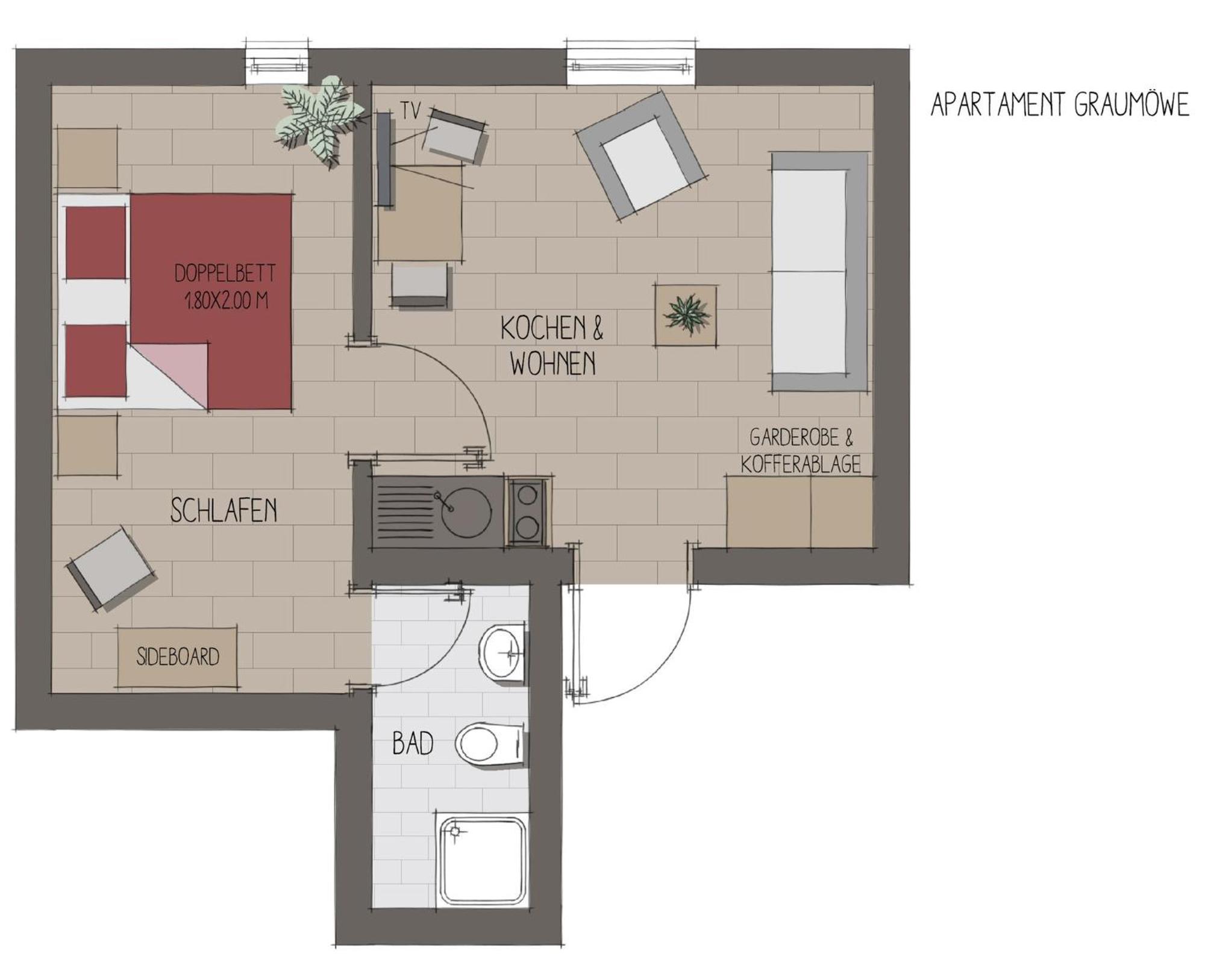 Apartmenthaus Moewenschrei Insel Poel Bagian luar foto